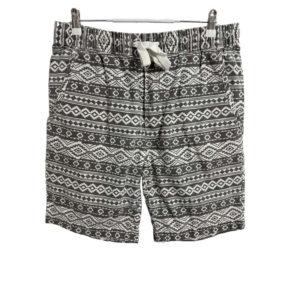 Fission Men's 34 100% Cotton Shorts Aztec Summer Vacation Resort Casual Everyday